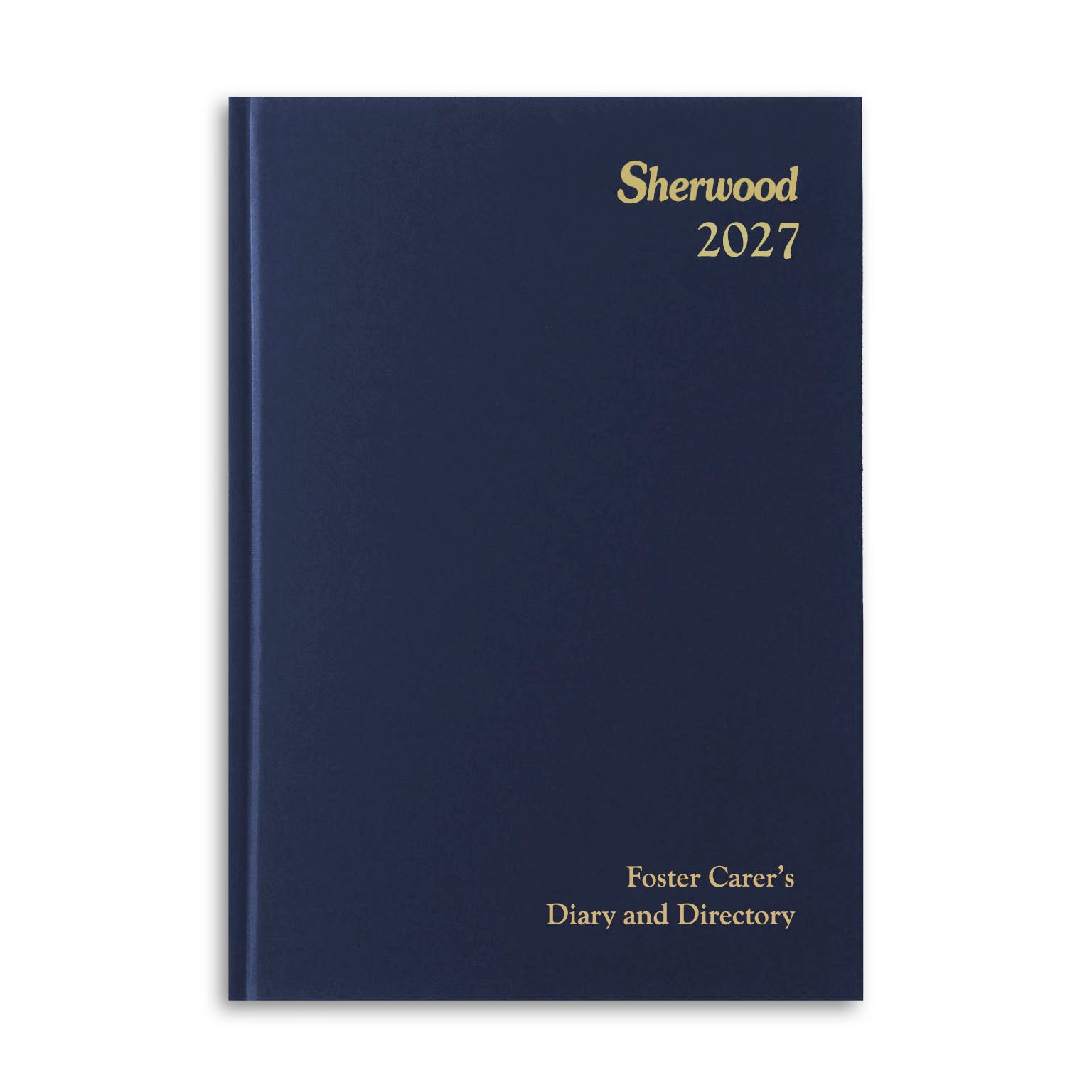 Diary K | Sherwood A5 Week-To-View Foster Carer's Diary & Directory 2027 - Pre Order