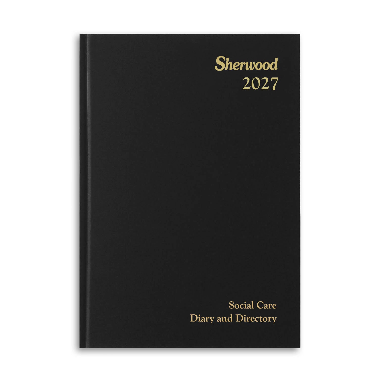 Diary B | Sherwood A5 Day-To-Page Social Care Diary & Directory 2027 - Pre Order