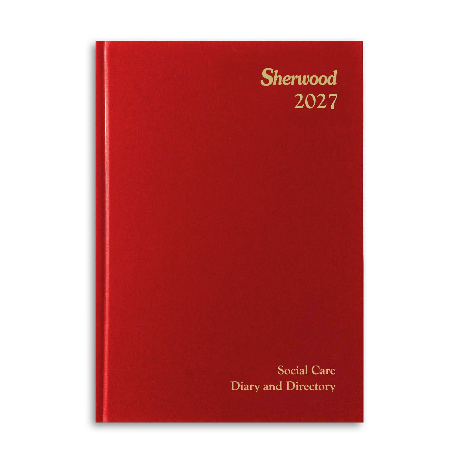 Diary A | Sherwood A5 Week-To-View Social Care Diary & Directory 2027 - Pre Order
