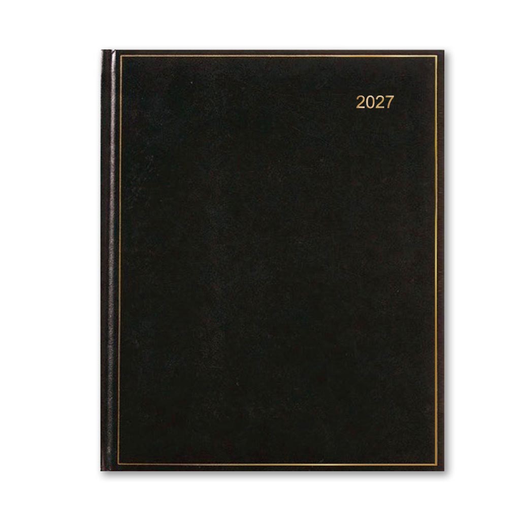 W05PAS | Dataday Quarto Appointments Week-To-View Desk Diary 2027 - Pre Order
