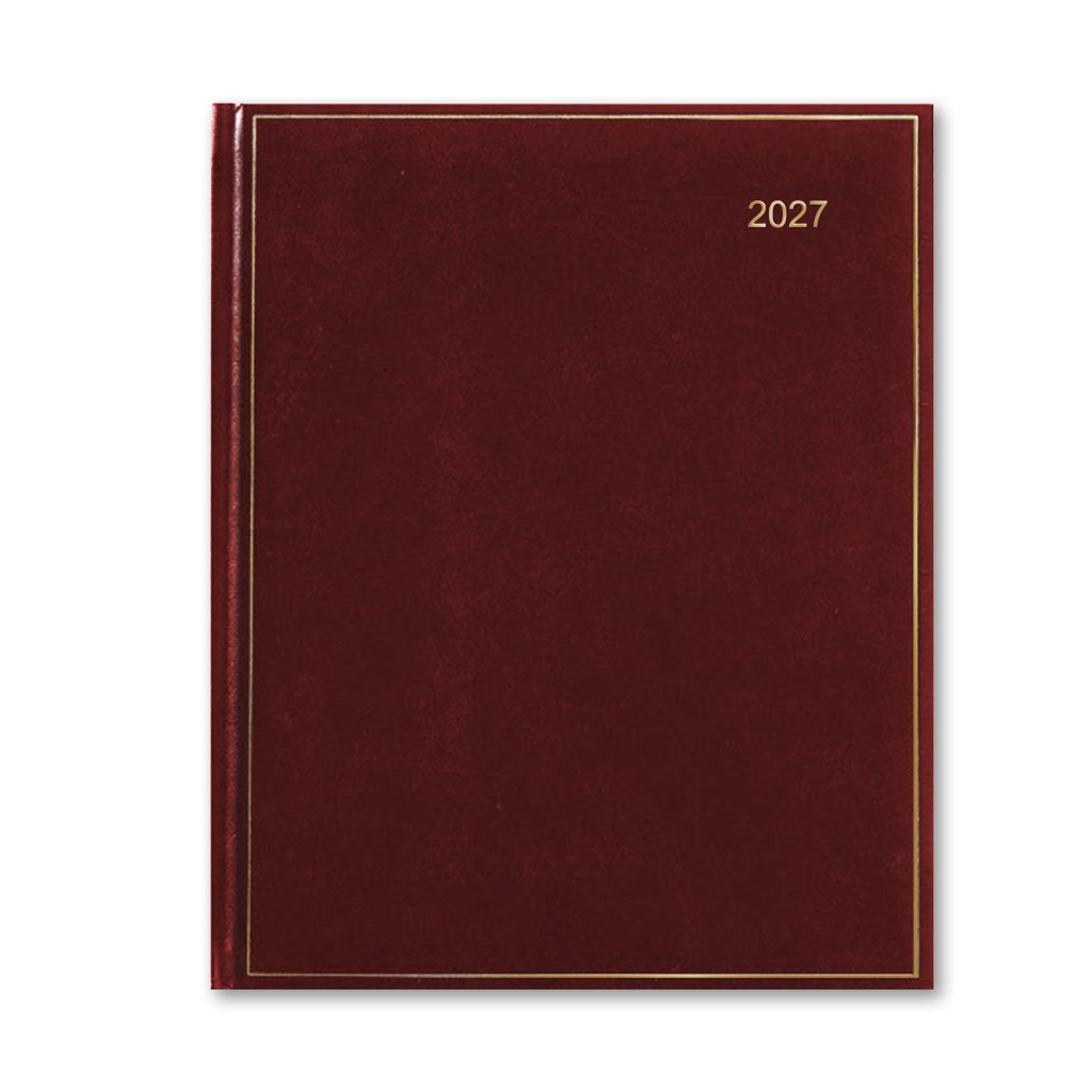 W05PAS | Dataday Quarto Appointments Week-To-View Desk Diary 2027 - Pre Order