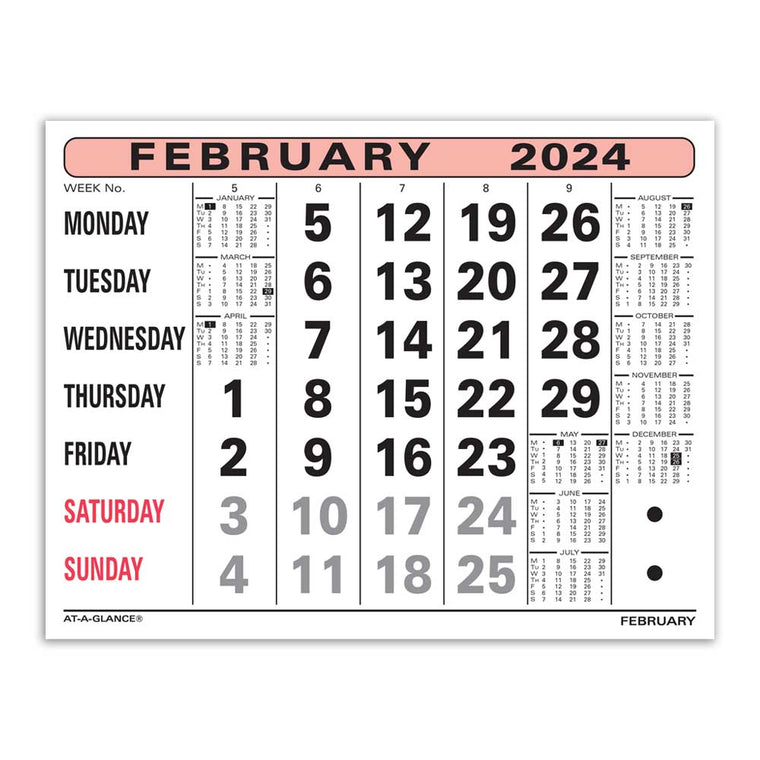 1800R |  Month-to-view Calendar Refill PRE ORDER
