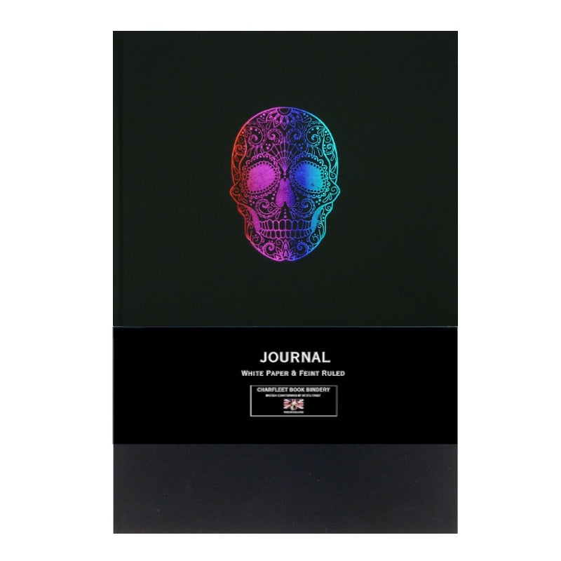 A5 Skull Notebooks Charfleet Book Bindery NB86SKL