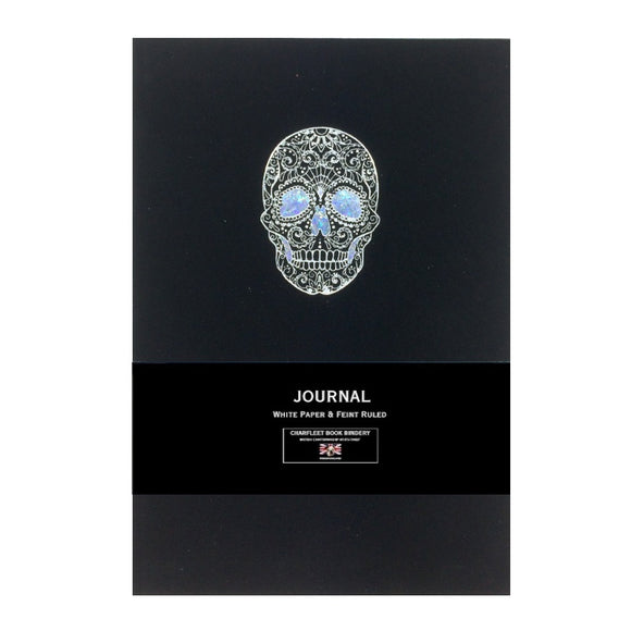 A5 Skull Notebooks Charfleet Book Bindery NB86SKL