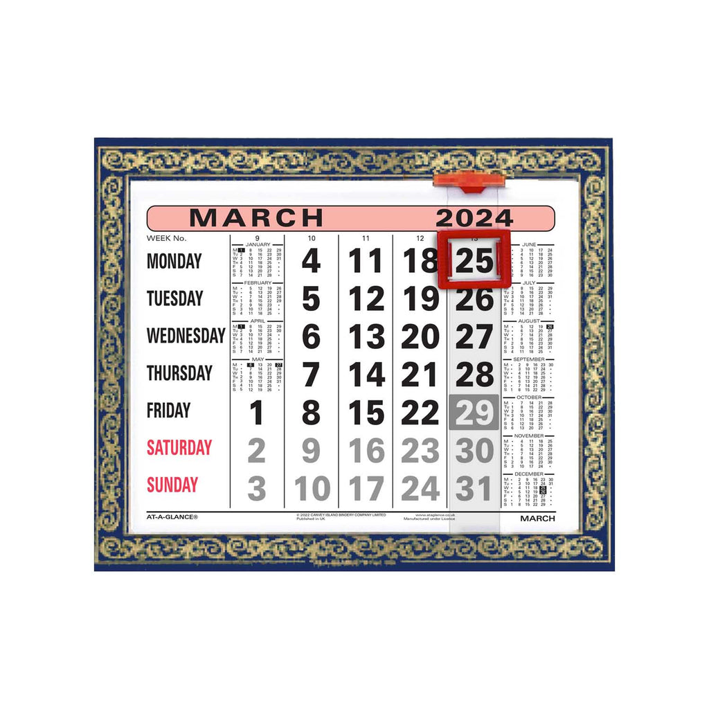 805 |  Monthly Calendar