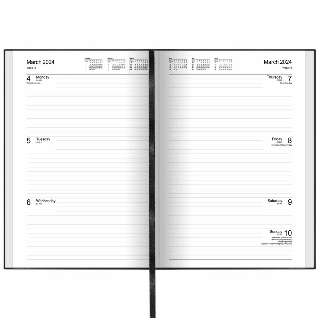 A43 | Essential A4 Week-to-view Diary