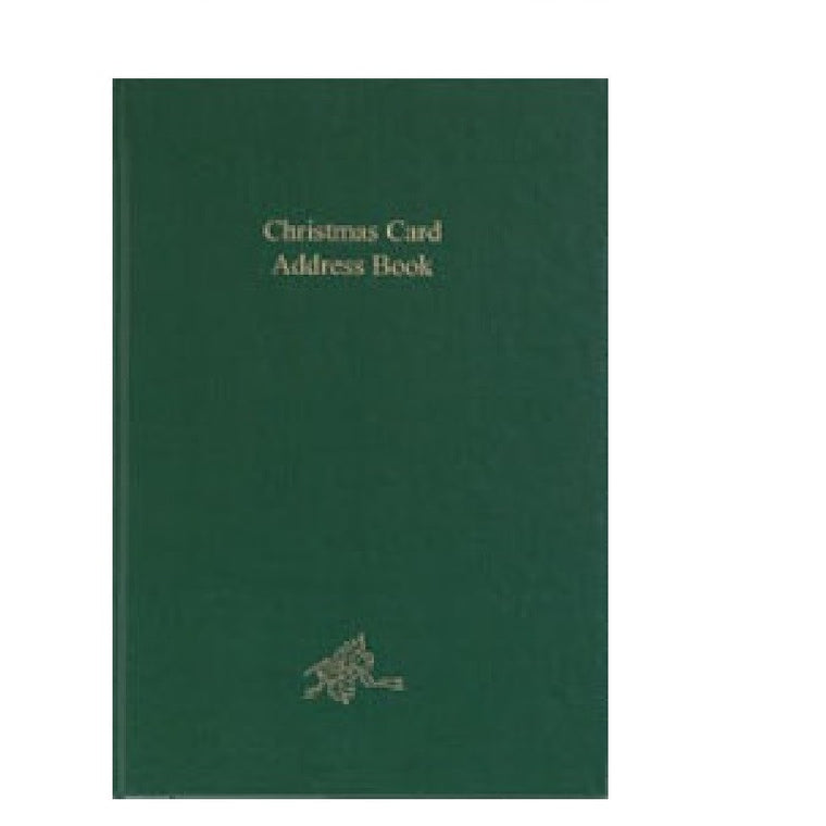 CC86B Christmas Card Address Book