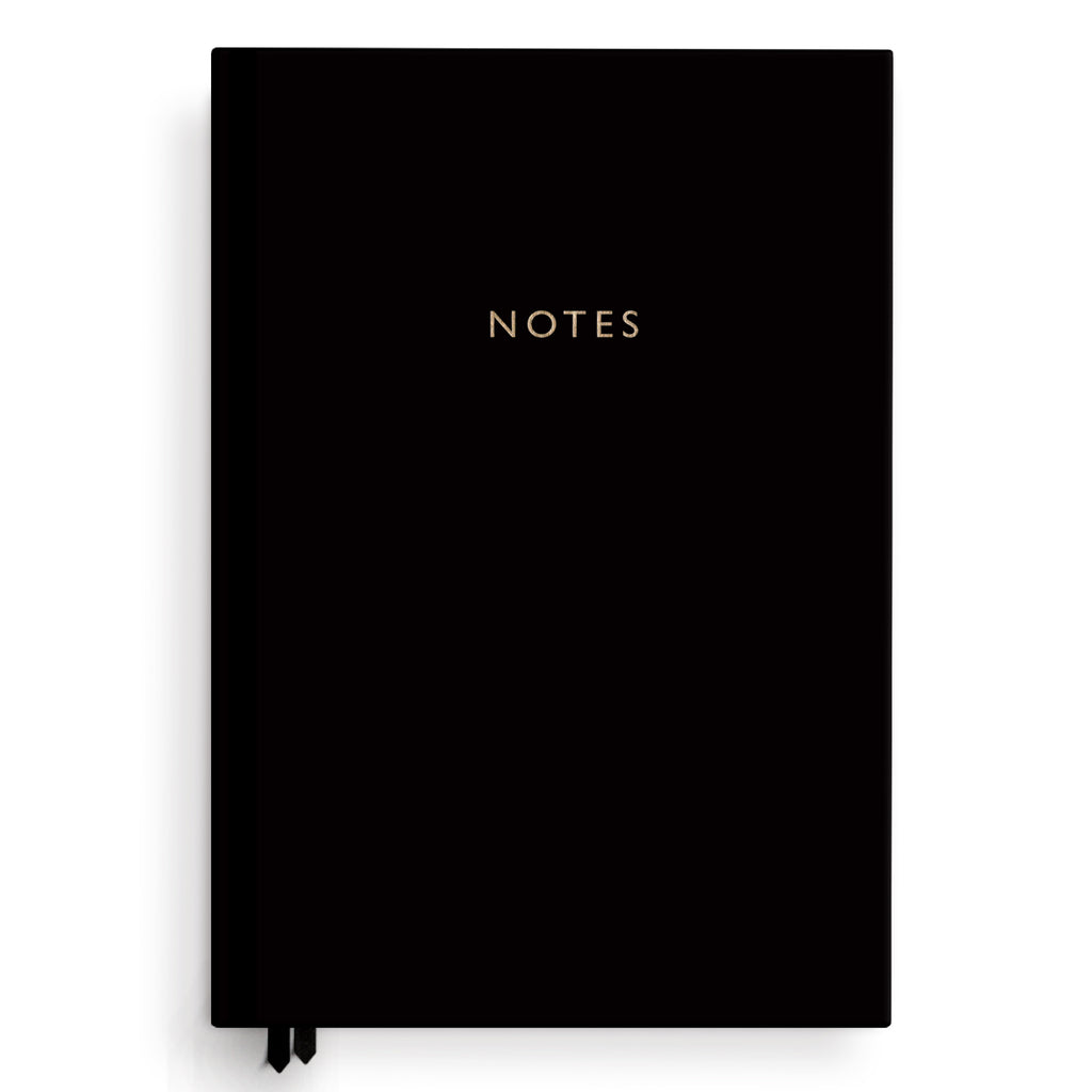 NB86COL | A5 Case Bound Notebook in Black