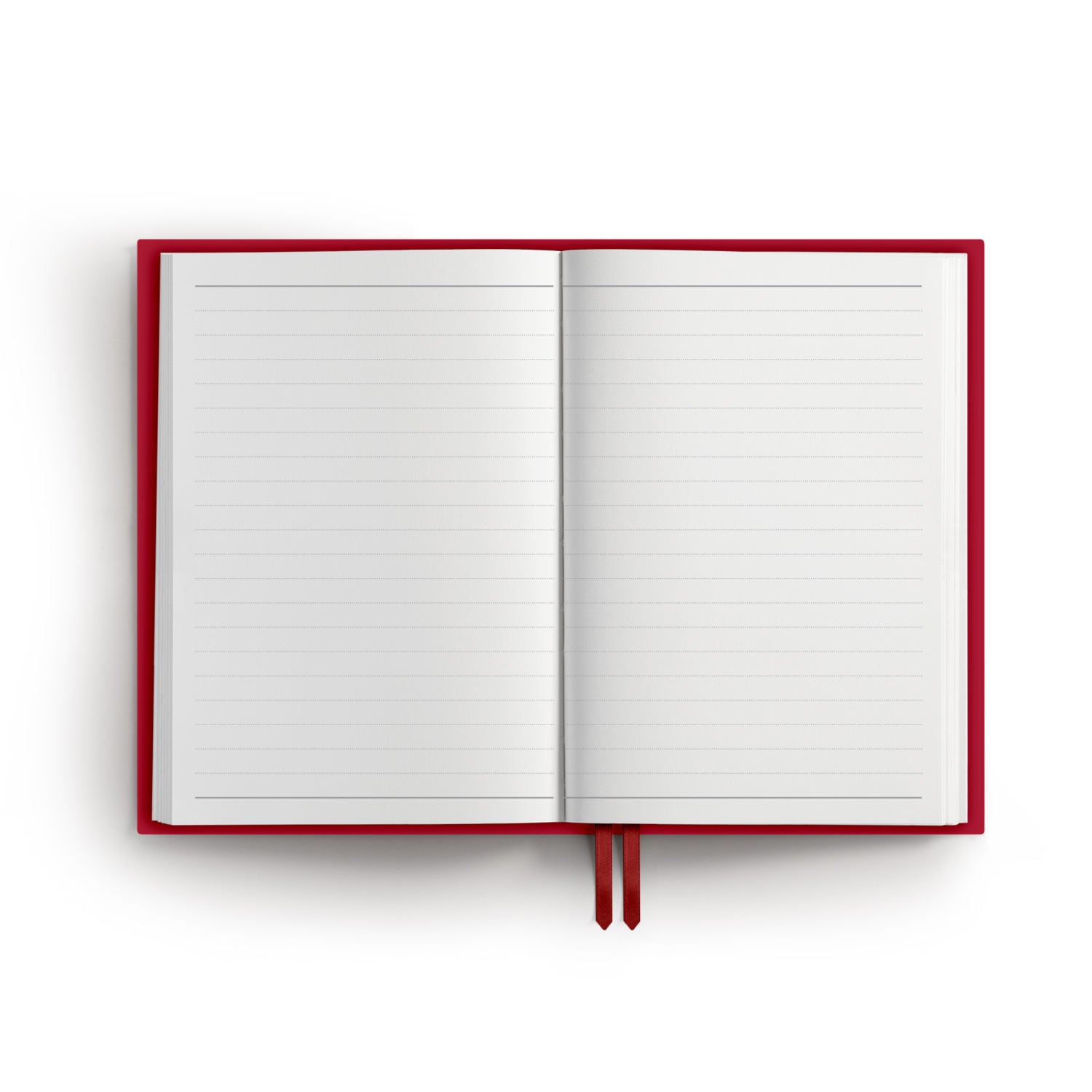NB86COL | A5 Case Bound Notebook in Raspberry