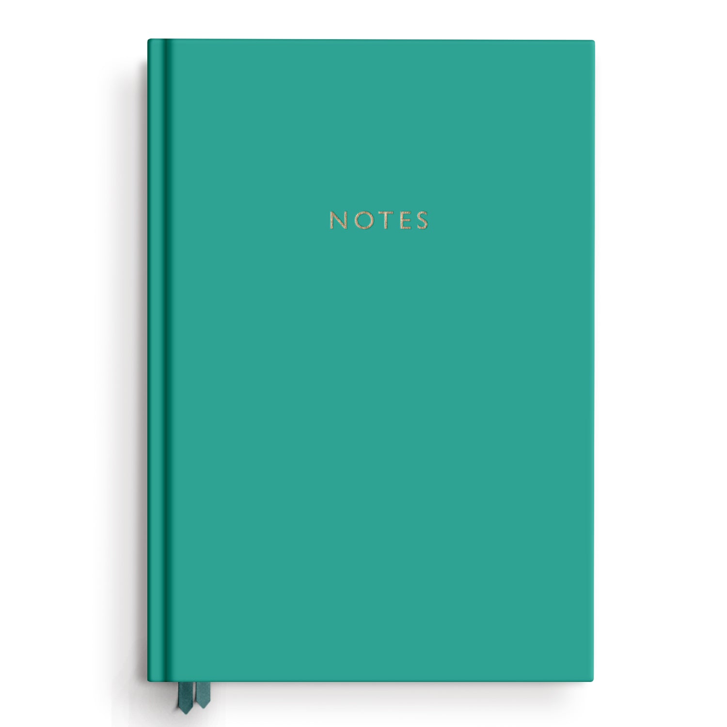 NB86COL | A5 Case Bound Notebook in Teal