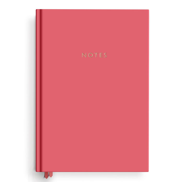 NB86COL-Raspberry A5 Case Bound Notebook