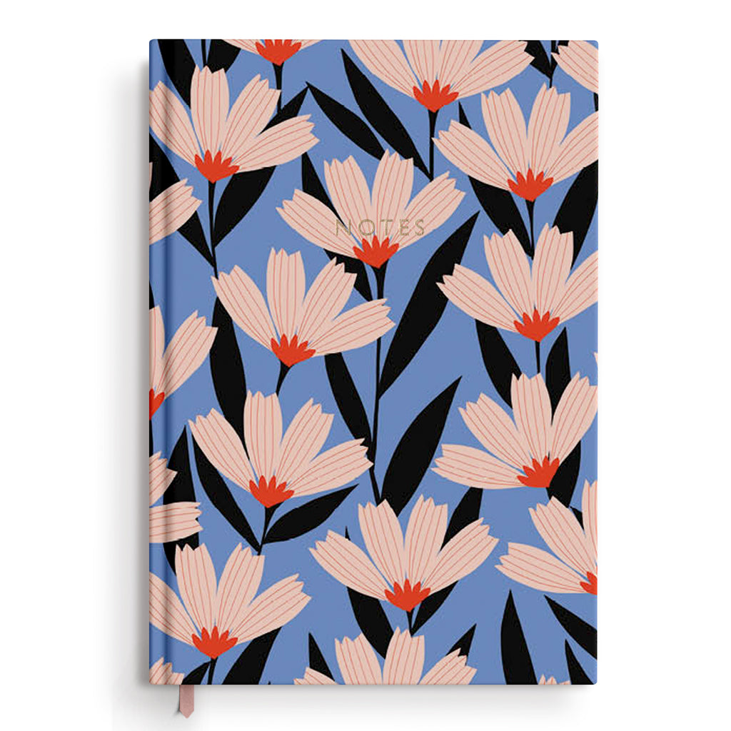 NB86FLO-FLO | Flourish Floral A5 Case Bound Notebook