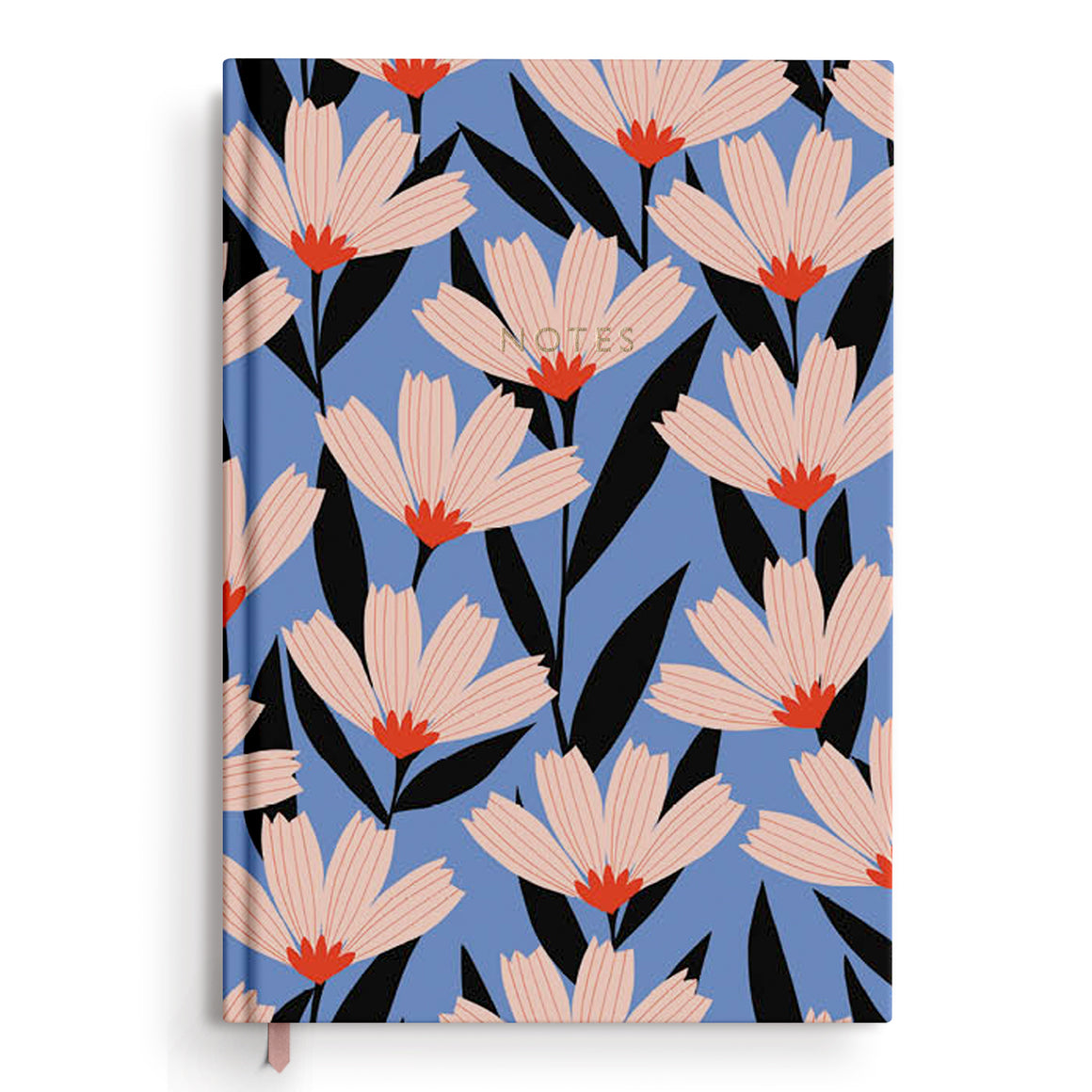 NB86FLO-FLO A5 Case Bound Notebook - Floral
