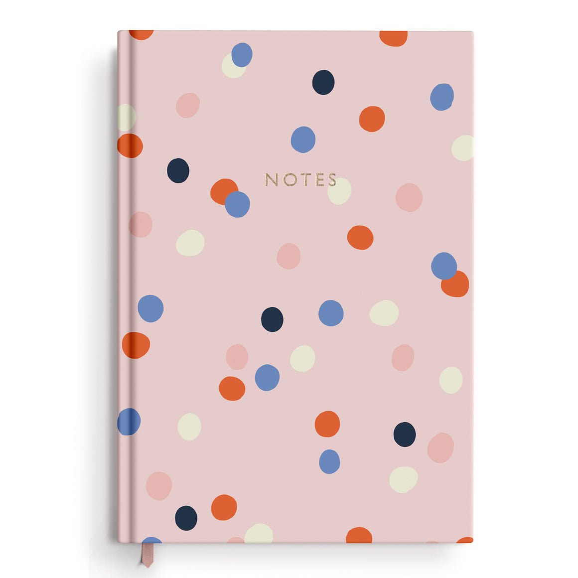 NB86FLO-DOT A5 Case Bound notebook - Painterly Dots