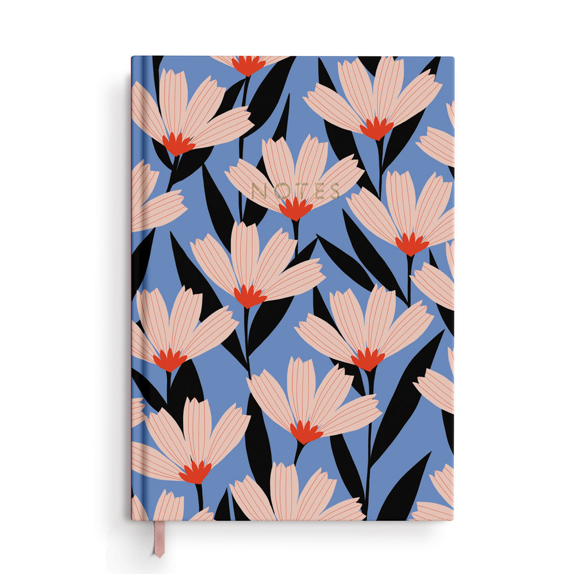 NB646FLO-FLO A6 Casebound Notebook - Floral PRE ORDER