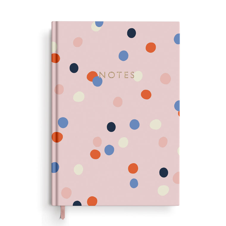 NB64FLO-DOTA6 Case Bound Notebook - Painterly Dots PRE ORDER