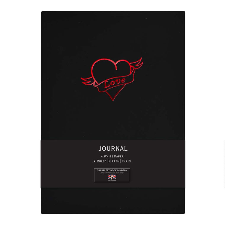 NB86TAT A5 Metallic Tattoo Notebook
