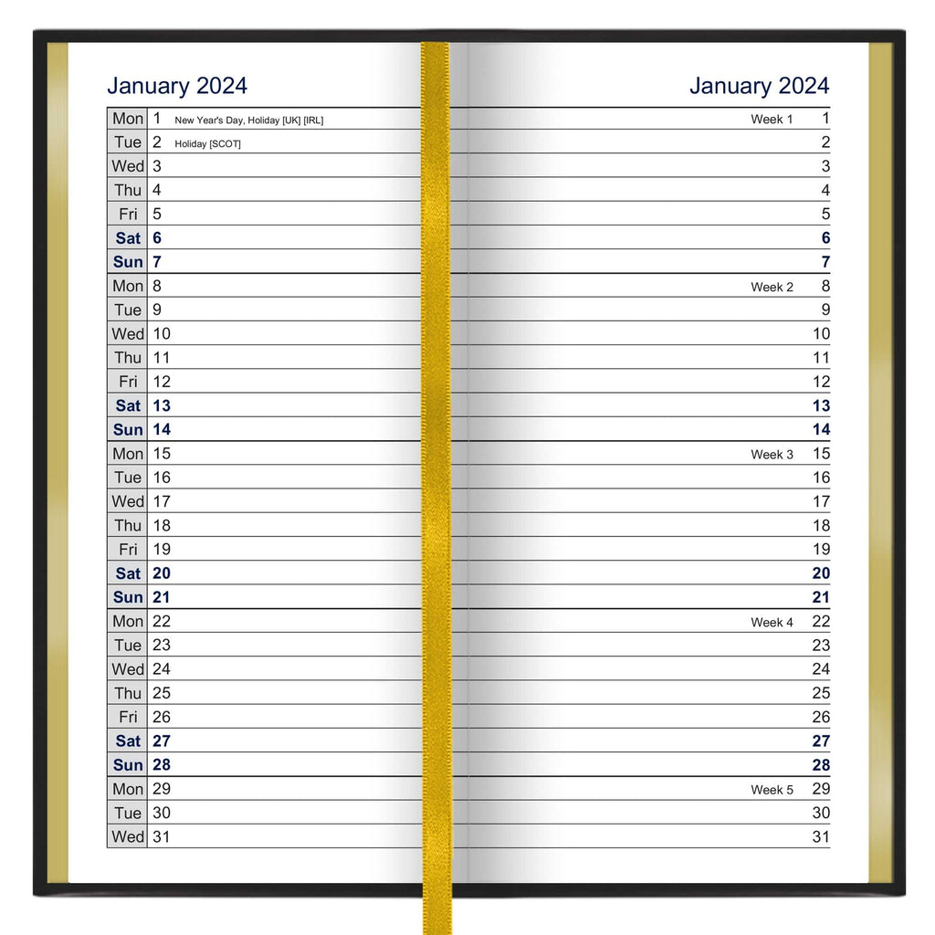 SL1S | Classic Slim Pocket Diary