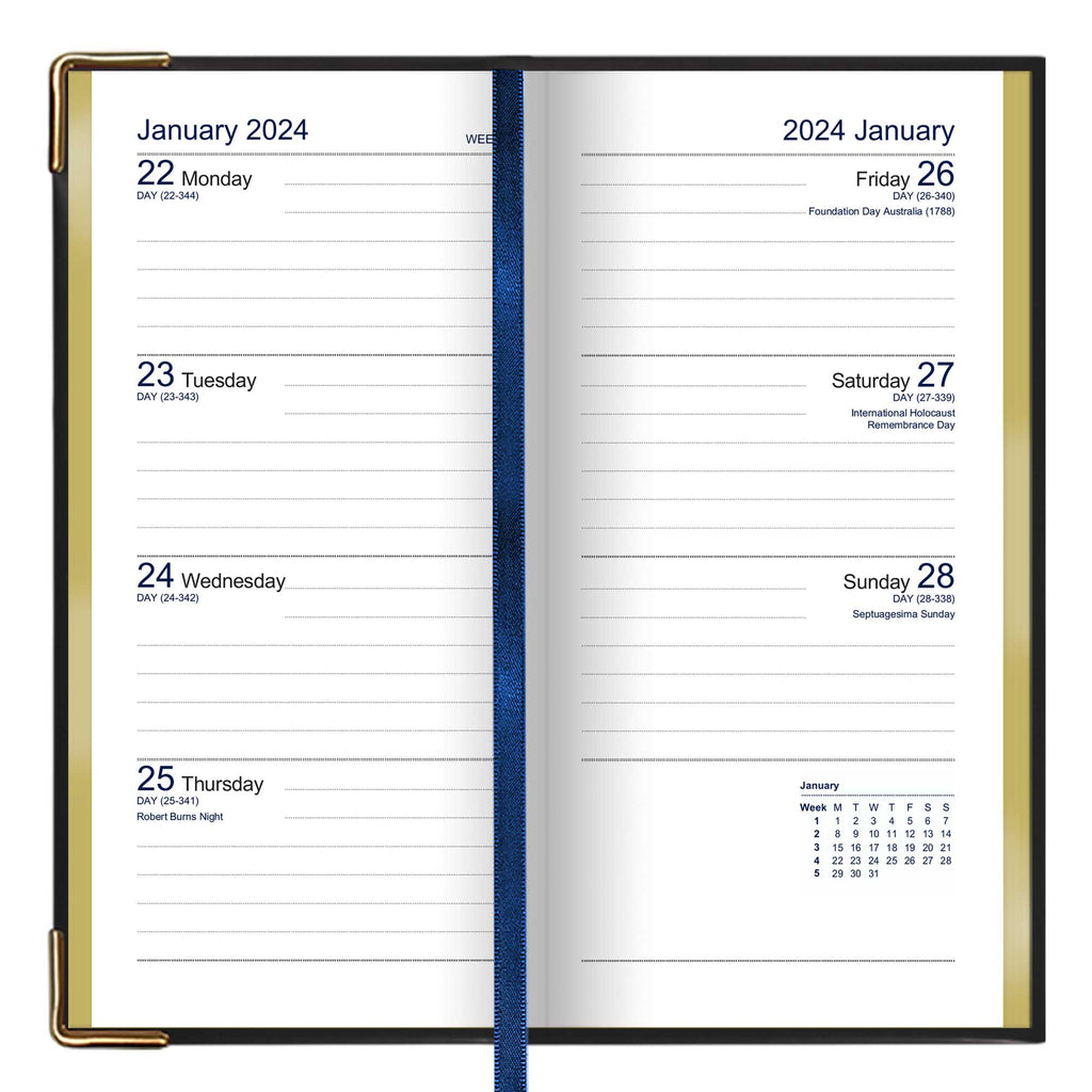 SL7URAK | Week-to-view Slim Diary