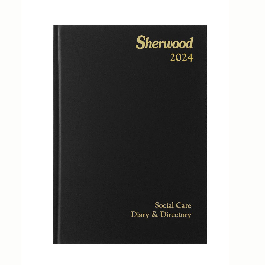 CODE B A5 Day-to-page Social Care Diary & Directory 2024