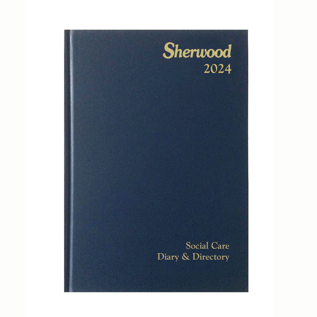 CODE B A5 Day-to-page Social Care Diary & Directory 2024